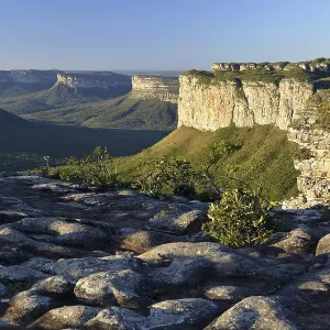 View from Table Mountain Print, Chapada Diamantina, Brazil