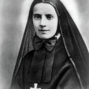 Print of Mother Cabrini, Italian-American Missionary Sister Print of Mother Cabrini, Italian-American Missionary Sister