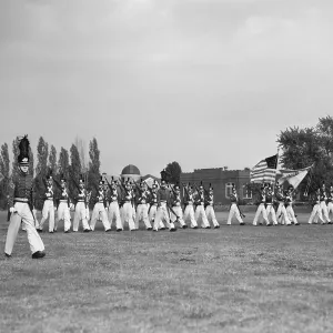 Print of Pennsylvania Military College Students Marching Print of Pennsylvania Military College Students Marching