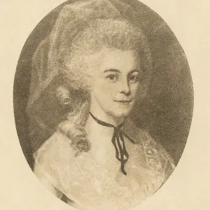 Print of Elizabeth Hamilton in Portrait by Ralph Eagle Print of Elizabeth Hamilton in Portrait by Ralph Eagle