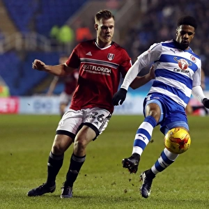 Sky Bet Championship Canvas Print Collection: Reading v Fulham