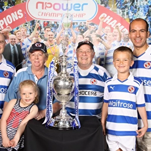 Reading FC's Unforgettable Championship Victory: Triumphant Reunion with the Trophy and Adoring Fans (2012)