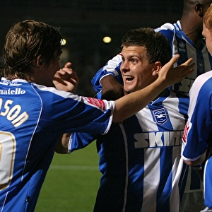 Dean Cox's Euphoric Moment: Scoring for Brighton & Hove Albion at Withdean (2007/08)