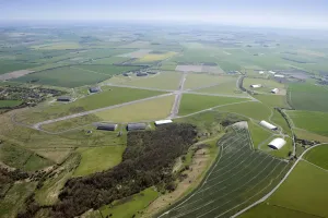 Prints of Wroughton Airfield, Swindon, 2015 Aviation Prints: Wroughton Airfield Print, Aerial View of Swindon