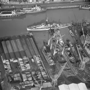 Bristol Prints: Albion Dockyard Print, November 1955