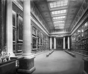 Bridgewater House Gallery Print, Interior with Titian's Diana and Actaeon