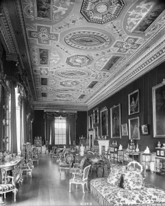 Georgian Buildings Prints: Harewood House Print: Interior of The Gallery