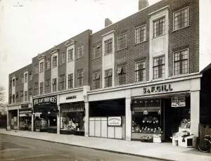 Church Road Ashford Print, Exterior View
