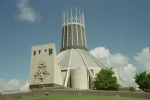 Religious Prints: Liverpool Roman Catholic Cathedral Print, 1962-7
