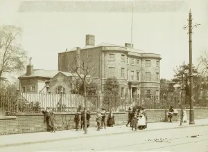 Prints of Water House in Walthamstow, in the London Borough of Waltham Forest, was the childhood home of the designer, artist, poet, writer and conservationist, William Morris Architecture in England - Historic and Modern Buildings: Water House Print
