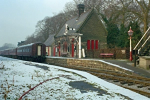Building on north platform, Darleydale Station Building on north platform, Darleydale Station