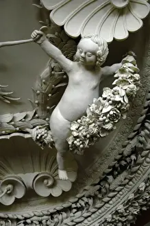 Ornate Interior Design Prints: Cherub DP033762