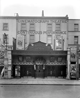 Cinematograph Theatre, Edgware Road 1915 BL22922 Cinematograph Theatre, Edgware Road 1915 BL22922
