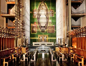 Architecture/modern architecture space hope brutalism/coventry cathedral dp082327 Architecture/modern architecture space hope brutalism/coventry cathedral dp082327