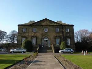 Prints of Backworth Hall, Backworth, North Tyneside. The main south elevation of Backworth Hall, serving as the clubhouse of Backworth Miners Welfare. Backworth Hall is dated 1778 Then and Now England - Historic Change Over Time: Print of Backworth Hall's South Elevation, 1778