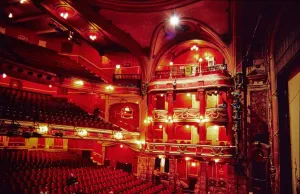 Theatres Prints: Print of Bristol Hippodrome Theatre auditorium in 1912