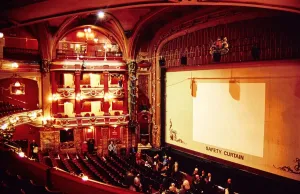 Theatres Prints: Print of the Bristol Hippodrome Theatre's Grand Circle