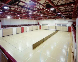 Sport Prints: Print of The Sands Centre sports hall interior