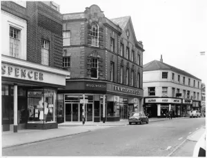 Kettering Woolworths Print: South-east view of F W Woolworth's premises