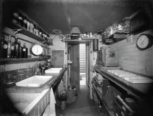 Darkroom Print, Quarry Wood Road, 1944