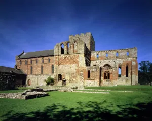 Church Prints: Lanercost Priory Print: South Side View