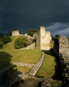 Pickering Castle Print - West View of Coleman Tower and Keep