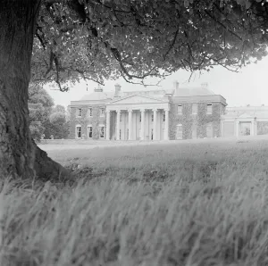Eric De Mare Prints: Trelissick Print: A Neo-Greek Mansion Entrance