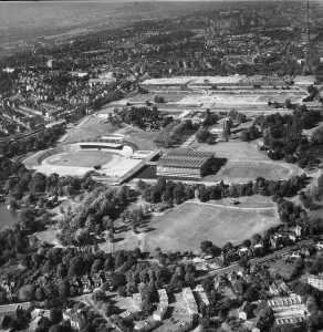 Print of Crystal Palace Park in 1964, London
