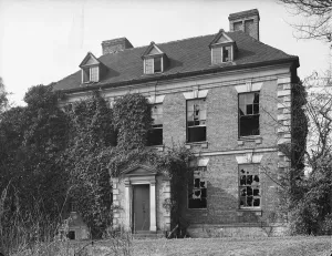 Prints of The Rookery, Lichfield Road, Sutton Coldfield, Birmingham. The derelict east front of The Rookery Historic Photos of England - People, Places and Everyday Life: Print of The Rookery, a derelict east front in Sutton Coldfield, 1942