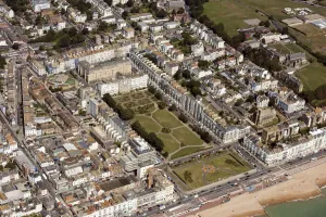 Prints of Warrior Square, St Leonards, East Sussex, 2016 East Sussex Prints: Warrior Square Print, St Leonards' 2016 Coastal Scene