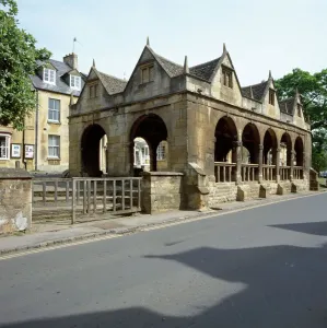 Explore South West England: Coast, Countryside and Travel: 17th Century Market Hall Print