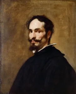 Prints of APSLEY HOUSE, London. A Spanish Gentleman. Probably Jose Nieto, Chamberlain to Queen Maria of Austria. by Diego da Silva Velazquez (1599-1660) Austria Prints: Print of a Spanish Gentleman in formal attire
