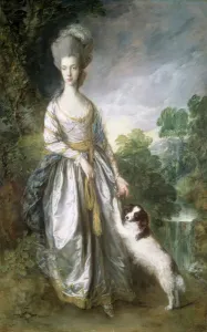 Print of Lady Brisco in 1776 by Thomas Gainsborough