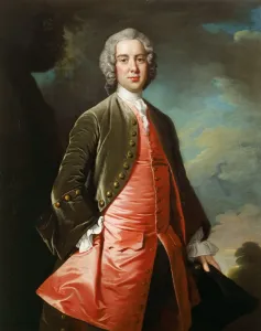 Prints of MARBLE HILL HOUSE, Twickenham, Richmond, Middlesex. Abraham Acworth Esq c.1745 by Thomas HUDSON (1701-79) H Prints: Marble Hill House Print by Thomas Hudson