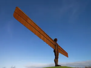 Sculpture Prints: Print of Antony Gormley's Angel of the North, Gateshead