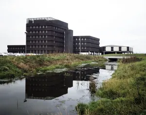 Steel House Print, Redcar Office Buildings