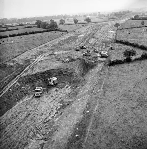 Groundworks for the motorway JLP01_08_051773 Groundworks for the motorway JLP01_08_051773