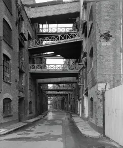 Shad Thames Print, Westward View