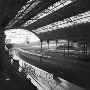 Print of Victoria Station, London