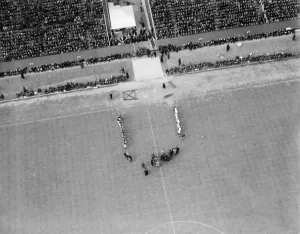 Aerofilms Collection (1919-2006) Prints: 1928 FA Cup Final Print: Blackburn Rovers and Huddersfield Town Lineup