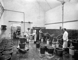 Print of Marmalade Factory Workers, Oxford