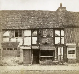 1850s - 1860s Prints: Shakespeare's Birthplace Print, Albumen print