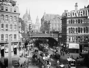 The Victorian Age Prints: Print of Ludgate Circus, London