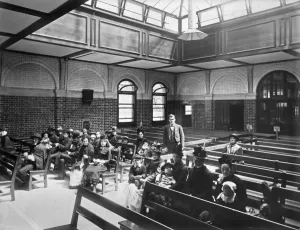 Hospital Prints: Royal Northern Hospital Out-patients Waiting Room Print