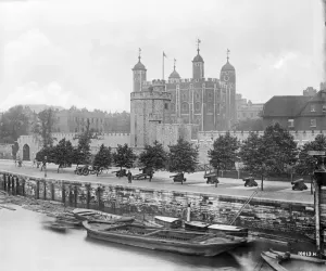 Tower Of London Prints: Tower of London Print: 1890 Photograph