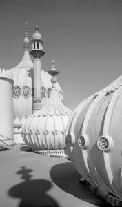 Eric De Mare Prints: Print of Royal Pavilion exterior featuring domed roof