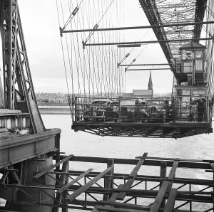 Bridges – River Crossings and Engineering Structures: Widnes and Runcorn Transporter Bridge Print
