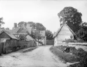 Coscote Farm Print: 17th Century Farmhouse Exterior