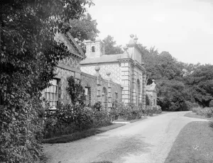 Highclere Castle Prints: Highclere Castle Print: Summer House by the Lake