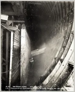 Experimental Roadway Print: Queensway Tunnel Construction